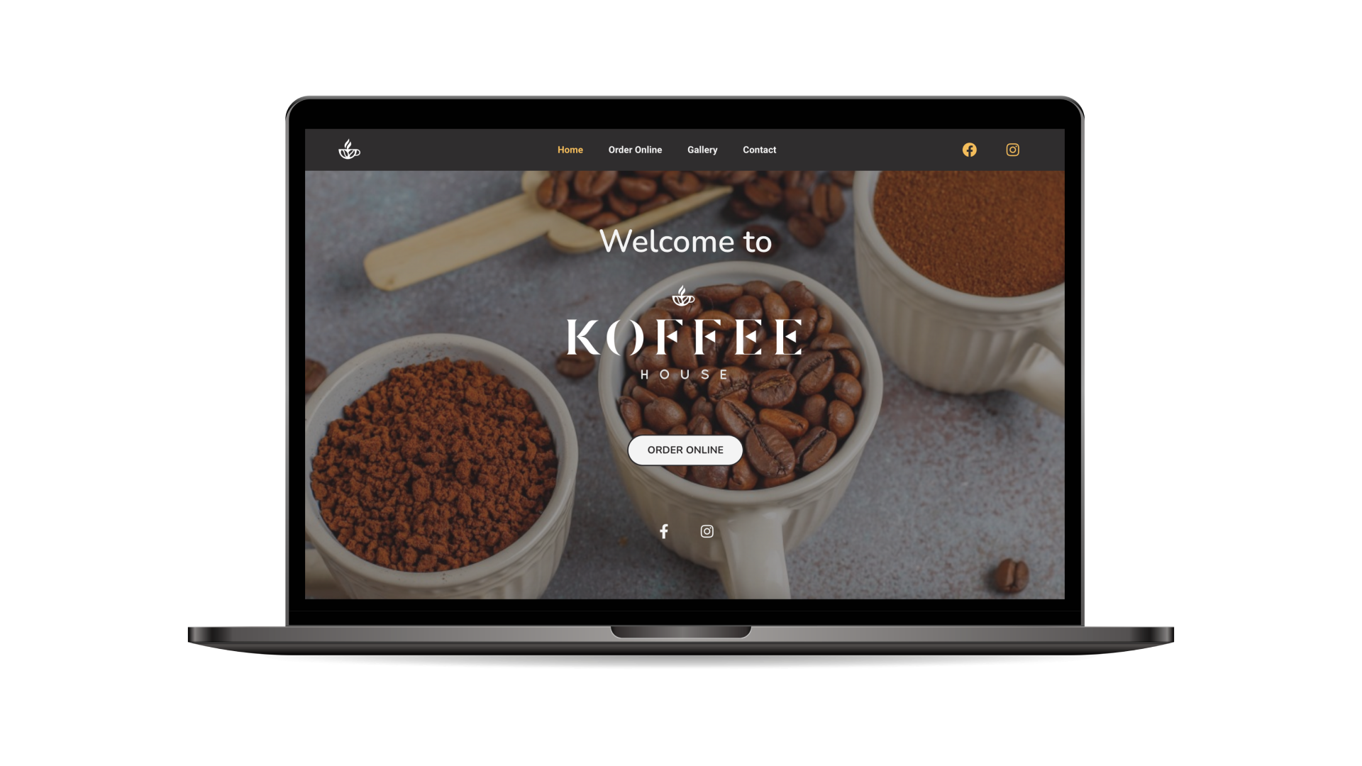 Koffee House website project